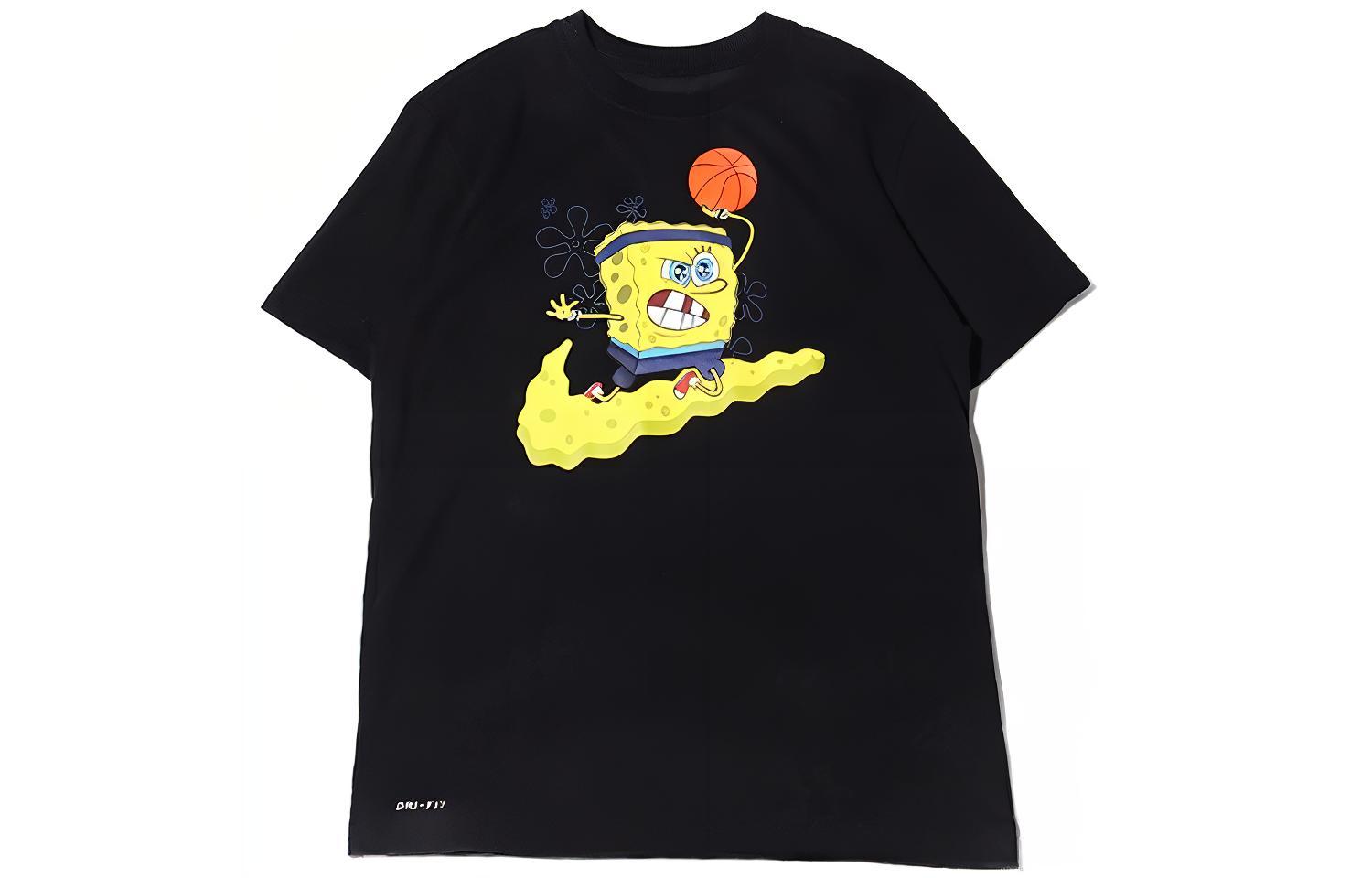 

Черная футболка Nike Kyrie x Spongebob Dri-Fit