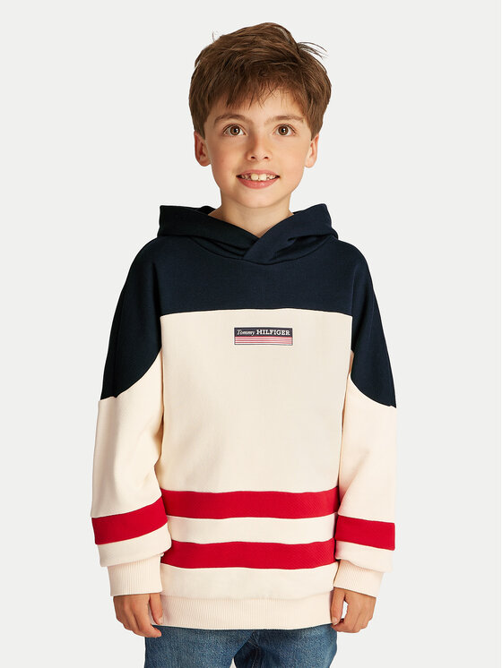 

Свободный крой толстовки Monotype KB0KB09584 Tommy Hilfiger, бежевый