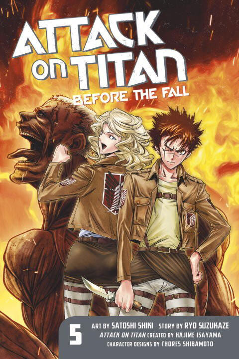 

Манга Attack on Titan: Before the Fall Manga Volume 5