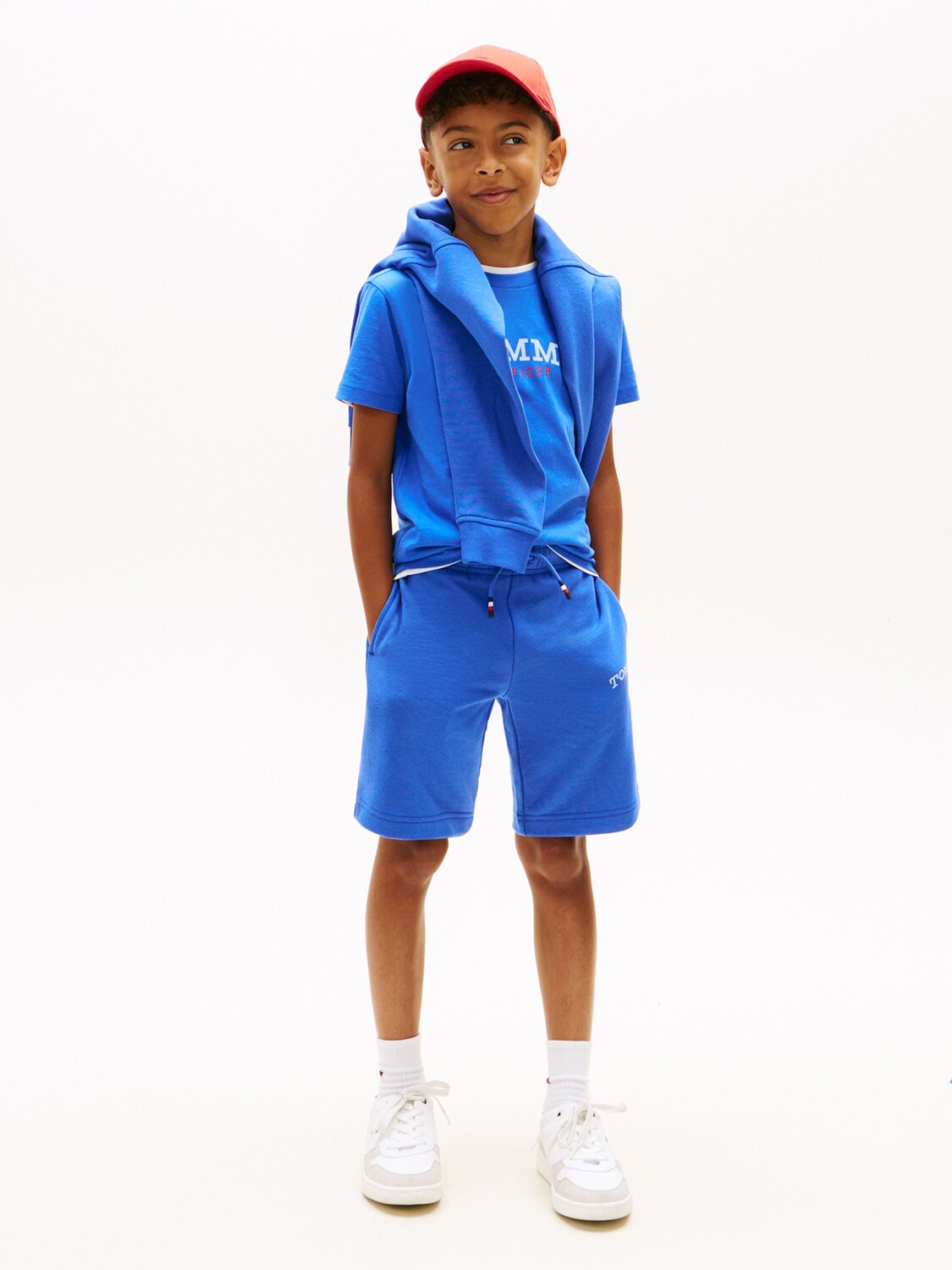 TOMMY HILFIGER Футболка в цвете Azure — фото 4
