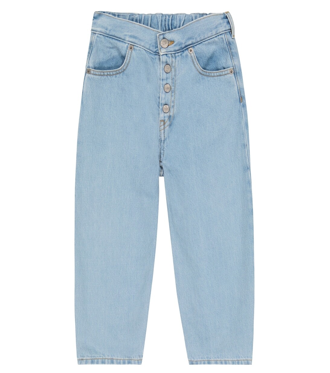 

Джинсы из хлопка MM6 Maison Margiela, синий