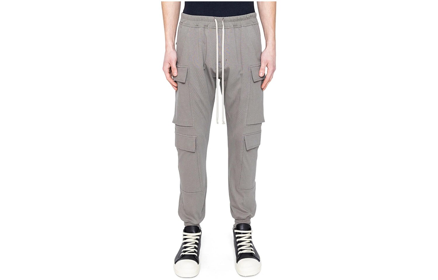 

Повседневные брюки мужские серые Rick Owens Drkshdw, серый