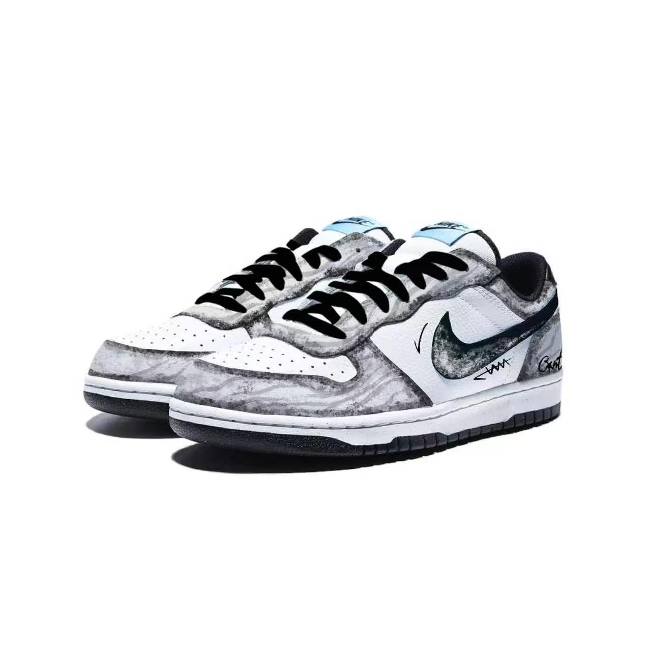 Кроссовки низкие кожаные Nike Untitled Draft — фото 4