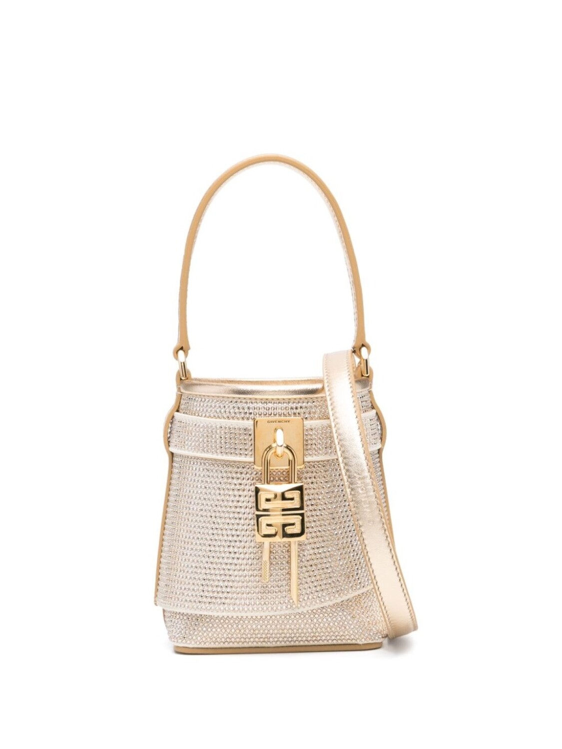 

Сумка-ведро Shark Lock Givenchy, золотой