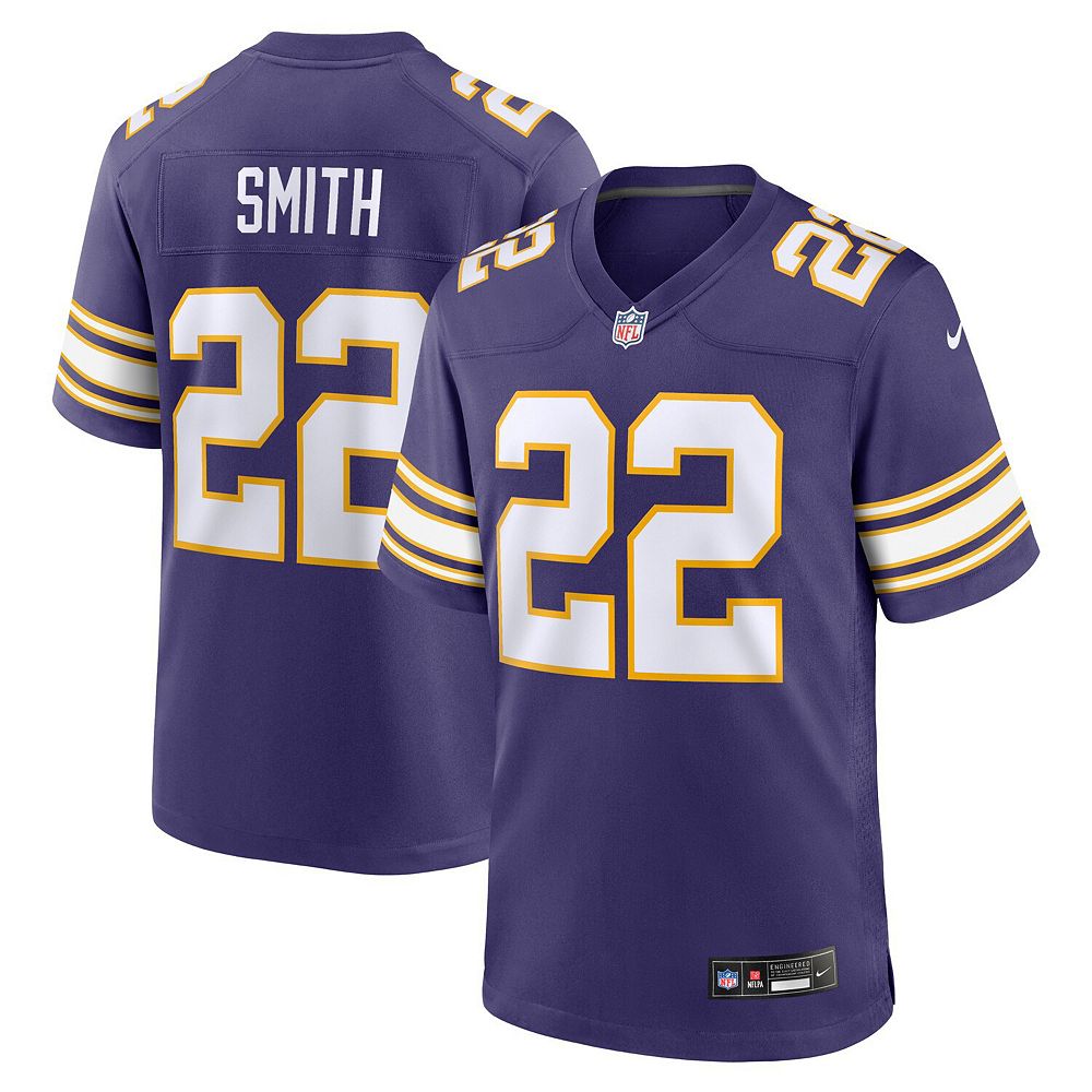 

Мужская классическая игровая майка Nike Harrison Smith Purple Minnesota Vikings Classic Player Game, цвет Mvk Purple