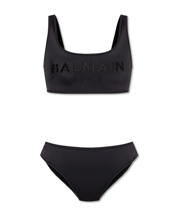 

Раздельный купальник Balmain, черный