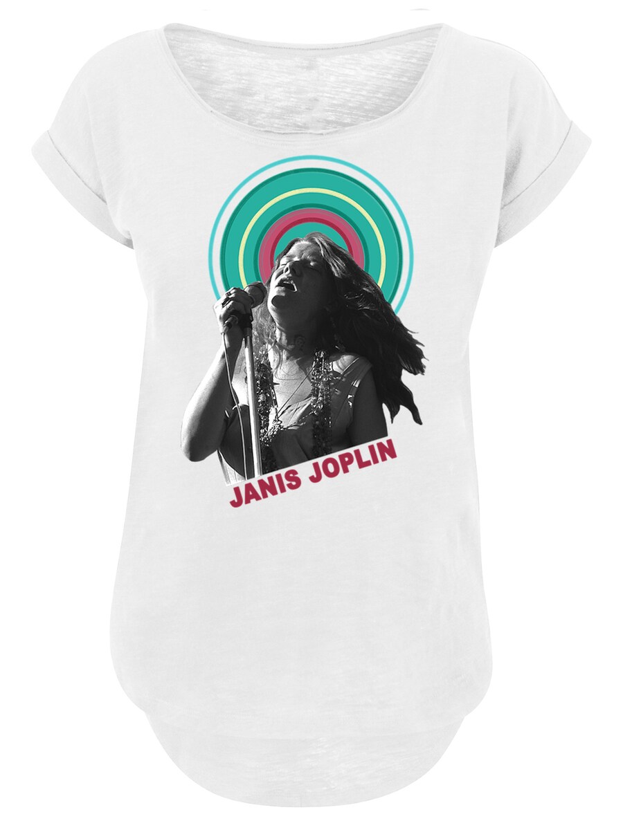 

Рубашка F4NT4STIC Janis Joplin, белый