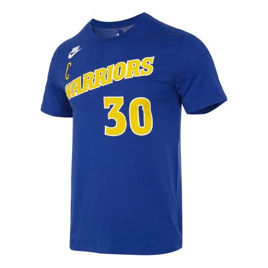 

Футболка Nike x NBA Gold State Warriors Stephen Curry T-Shirt 'Blue', синий