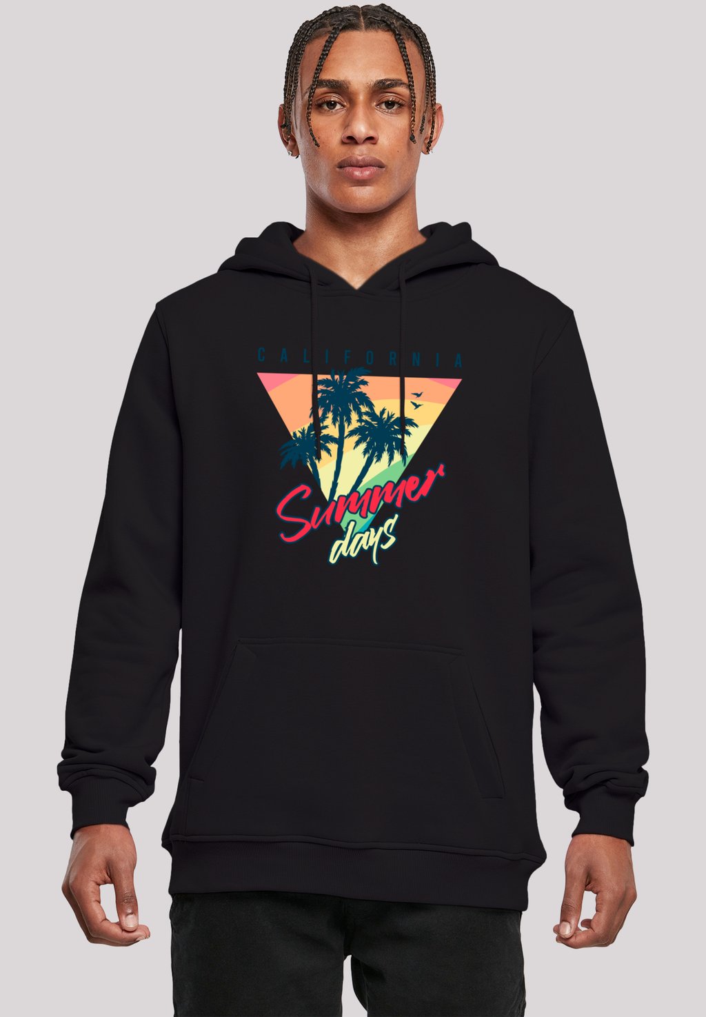 

Толстовка CALIFORNIA PALMEN RETRO F4NT4STIC, черный