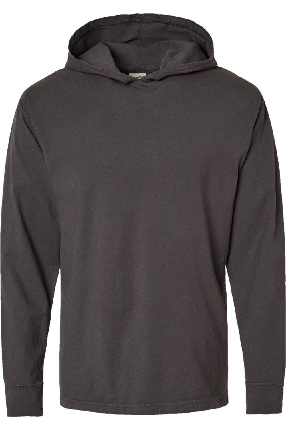 

Футболка ComfortWash by Hanes Garment-Dyed Jersey с капюшоном и длинными рукавами, цвет new railroad grey