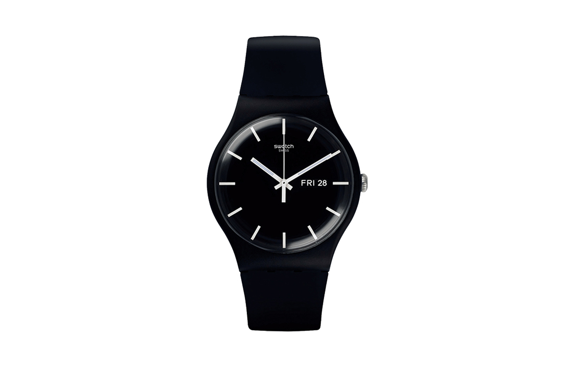 

SWATCH Часы Unisex Black Watch SO29B704
