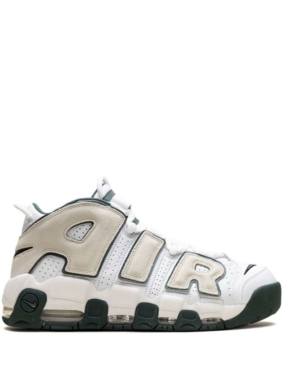

Кроссовки Air More Uptempo "Vintage Green" Nike, белый