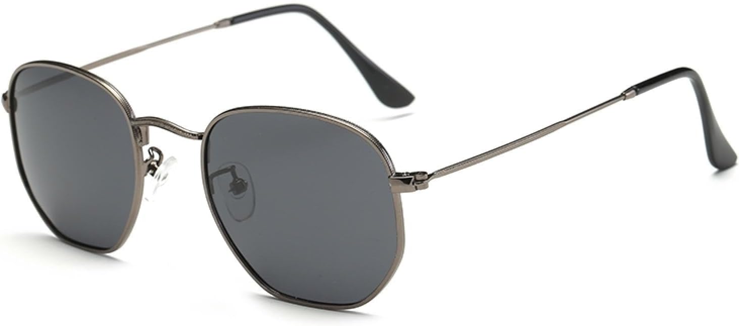 

Солнцезащитные очки с защитой UV400 | Металлическая оправа, линзы конфетного цвета | Для женщин и мужчин, для занятий спортом на открытом воздухе и вождения DSVIGF, C02 Gun Gray