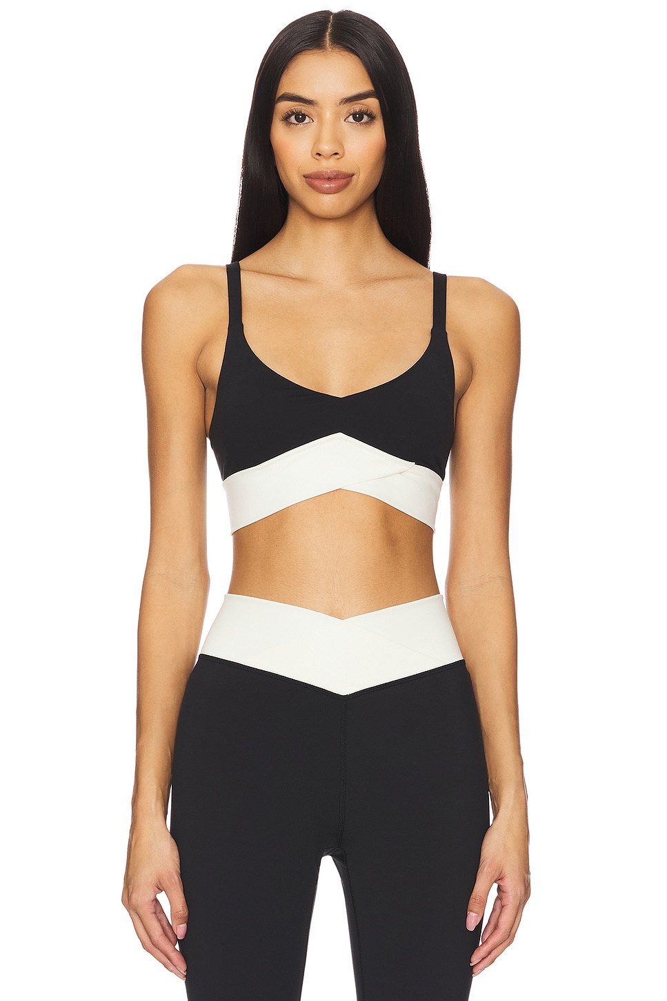 

Спортивный лиф Unmatched Lspace, black & cream