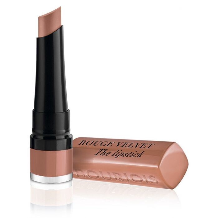 

Губная помада Rouge Velvet The Lipstick Barra de Labios Bourjois, 01 Hey Nude!