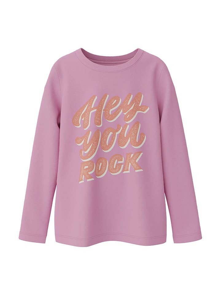 

Лонгслив name it Longsleeve Olisia, фиолетовый