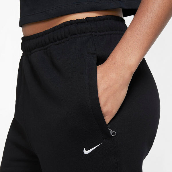 Штаны lab solo swoosh флисовые спортивные штаны азиатские размеры Nike, черный — фото 3