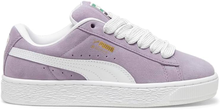 

Детские кроссовки Puma Unisex-Child Suede XL (для детей постарше), белый