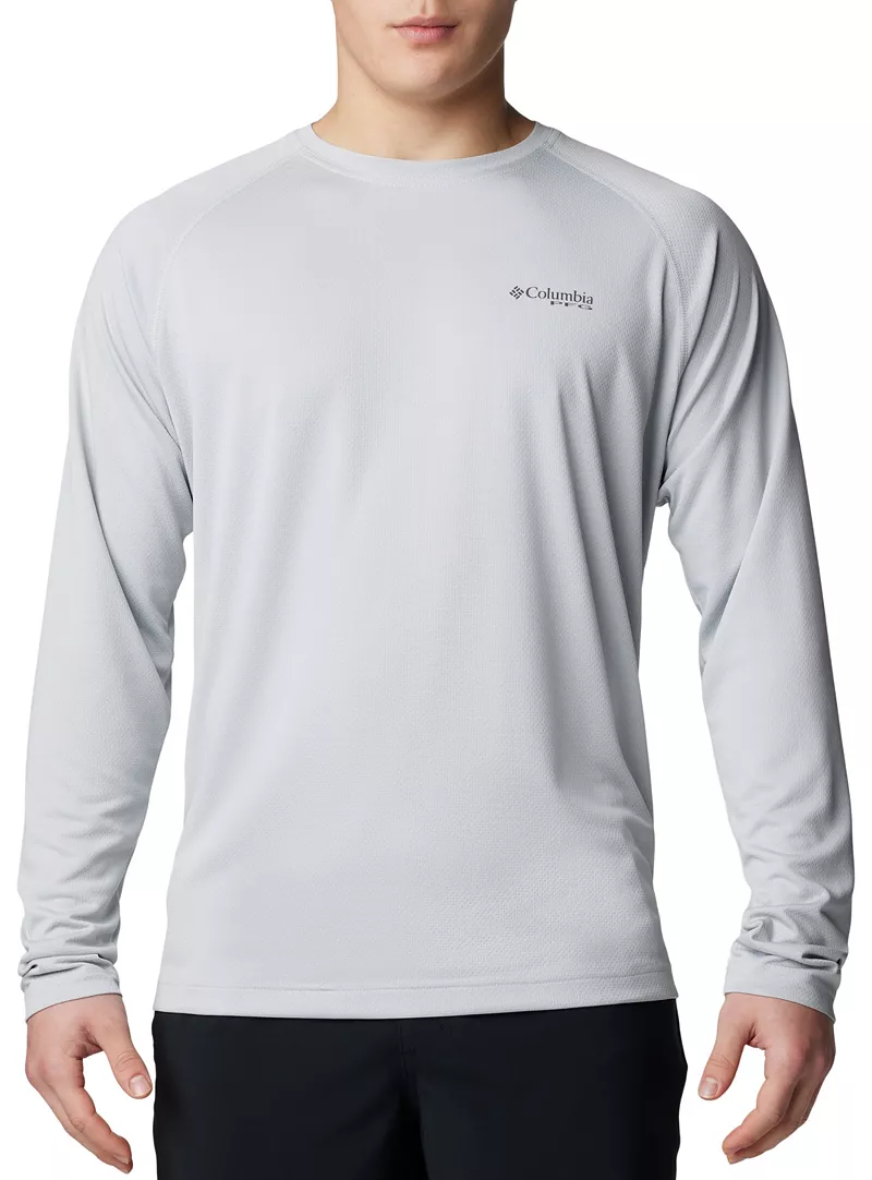

Мужская рубашка с длинным рукавом Columbia PFG Solar Stream, цвет Cool Grey
