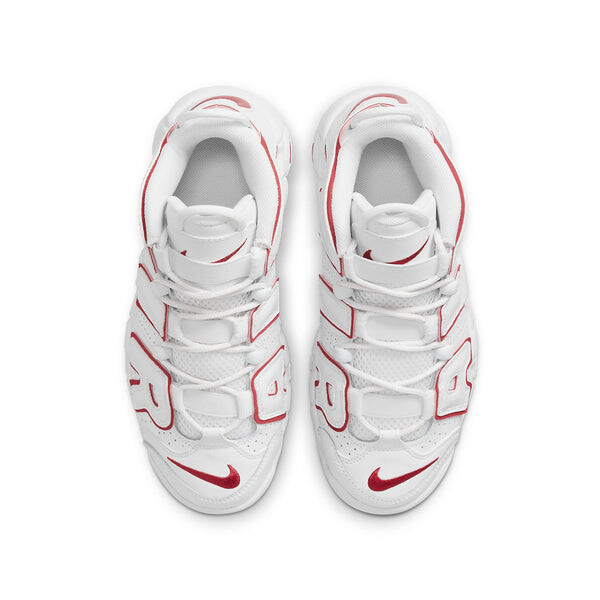 Кроссовки air more uptempo 'white varsity red' 2021 Nike, белый — фото 4