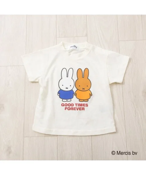 Детская футболка Miffy с принтом Миффи и Мелани — фото 4