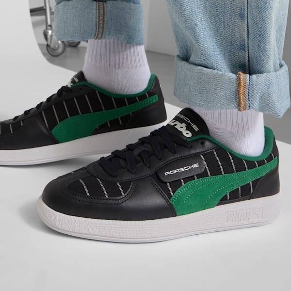 Кроссовки Porsche Legacy Palermo Pinstripe Puma, черный — фото 2