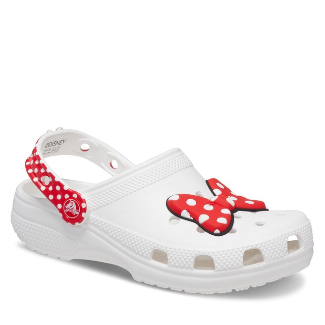 

Шлепанцы Crocs Classic Disney Minnie Mouse Clog T208710 White/Red 119, белый