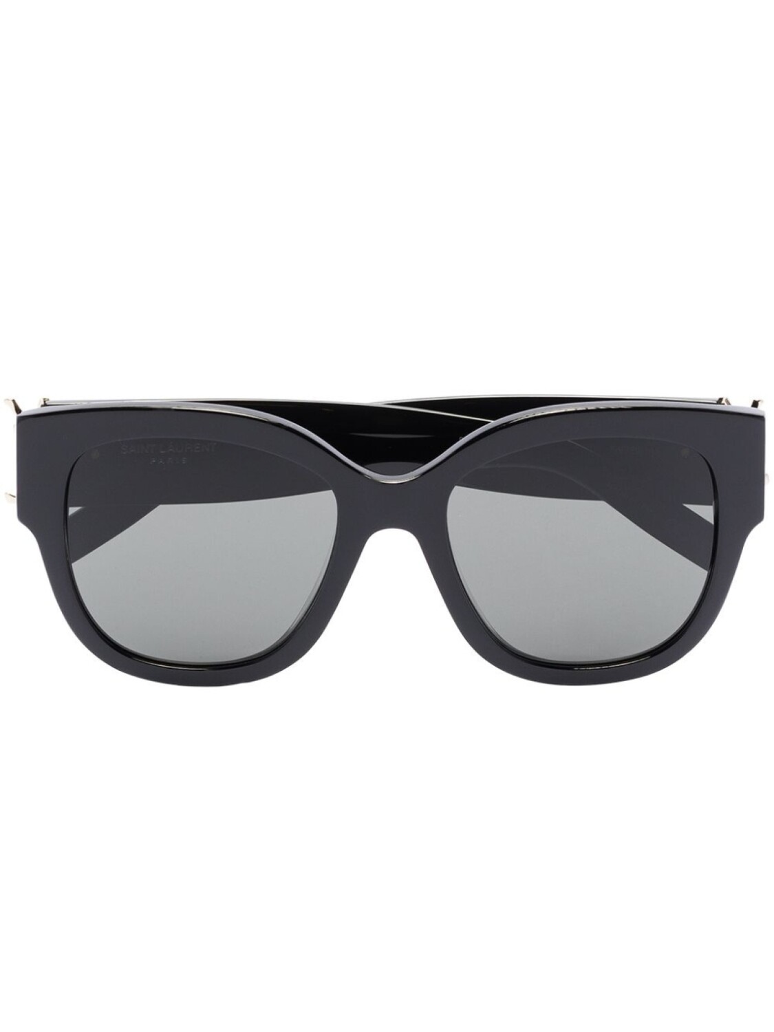 

Saint Laurent Eyewear солнцезащитные очки SL M95 в массивной оправе, черный
