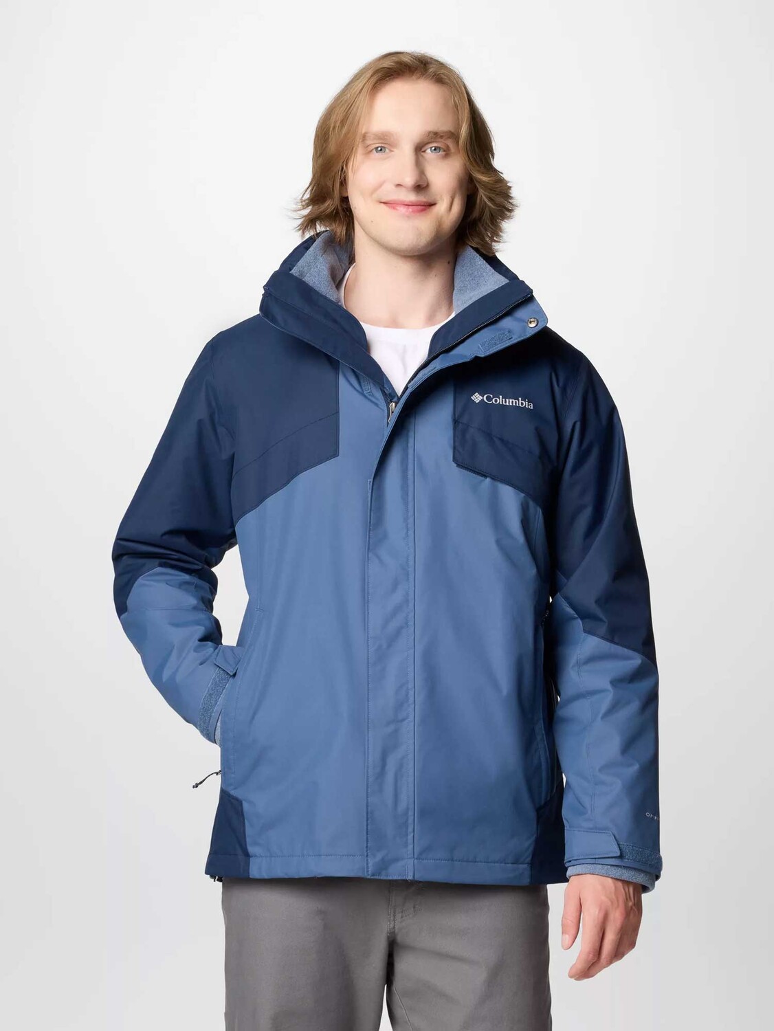 

Куртка Columbia Bugaboo III Fleece Interchange, синий