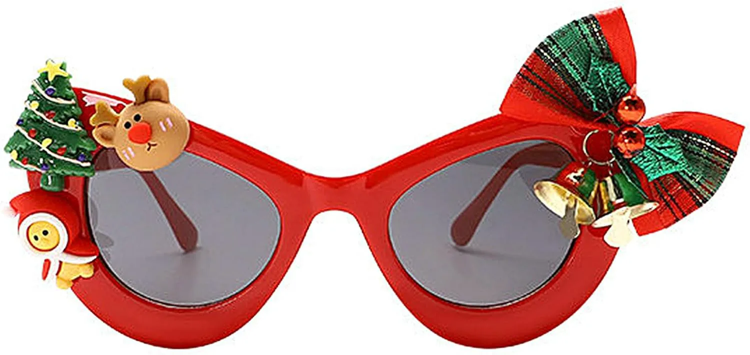 

COTIA Милые солнцезащитные очки «кошачий глаз» в крупной оправе, рождественский подарок для женщин, уникальный подарок на Рождество, солнцезащитные очки, Red 3