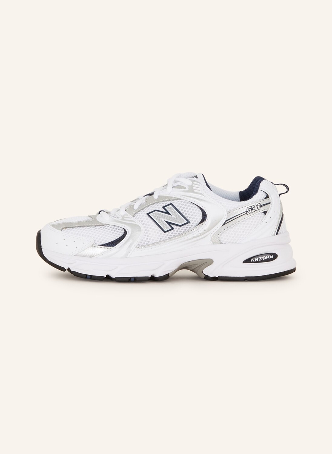 Кроссовки new balance 530, белый — фото 4