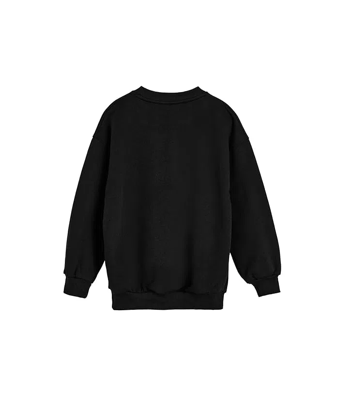 Свитшот оверсайз Nike Kids Oversized Crewneck, Black — фото 2