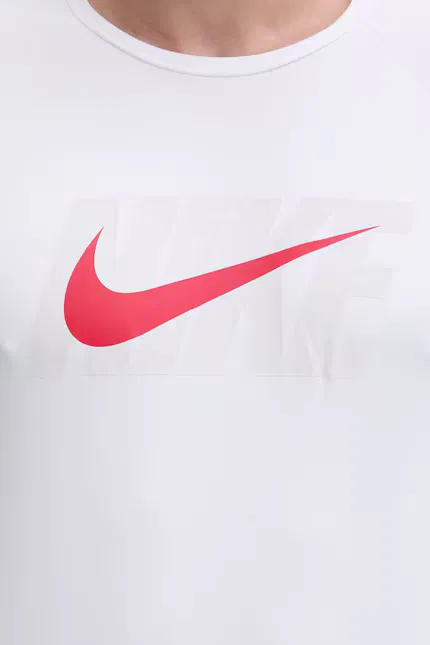 Лонгслив для плавания с технологией DRI-FIT Nike, белый — фото 4