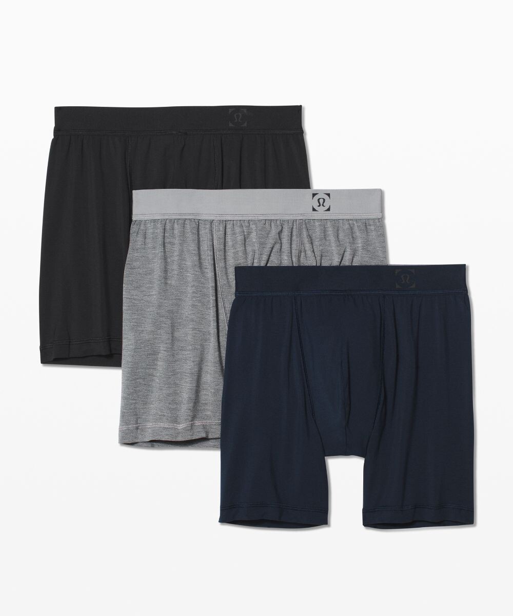 

Боксеры Always In Motion 3 шт Lululemon, черный