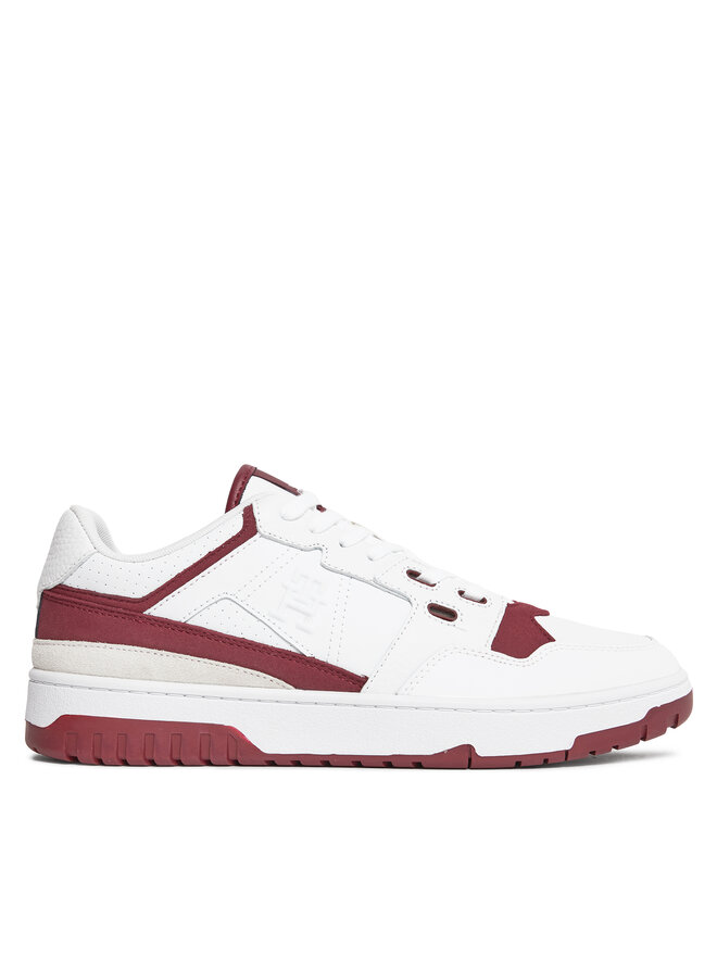 

Кроссовки Th Basket Street Lth FM0FM04874 Tommy Hilfiger, белый