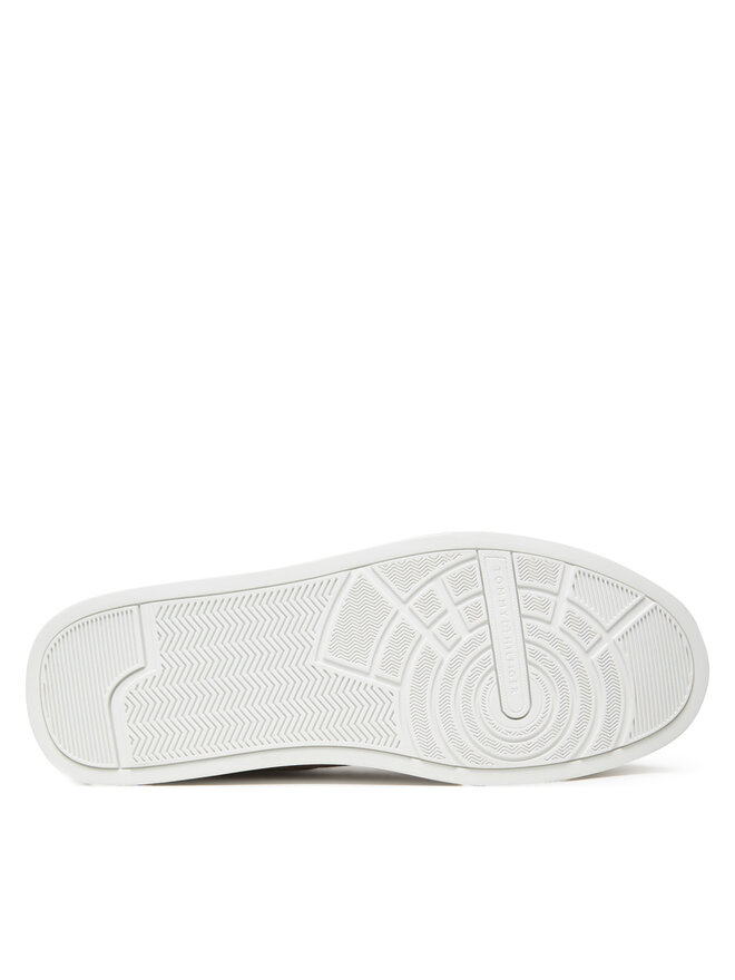 Кроссовки Th Court Summer Suede FM0FM05517 Tommy Hilfiger, коричневый — фото 4