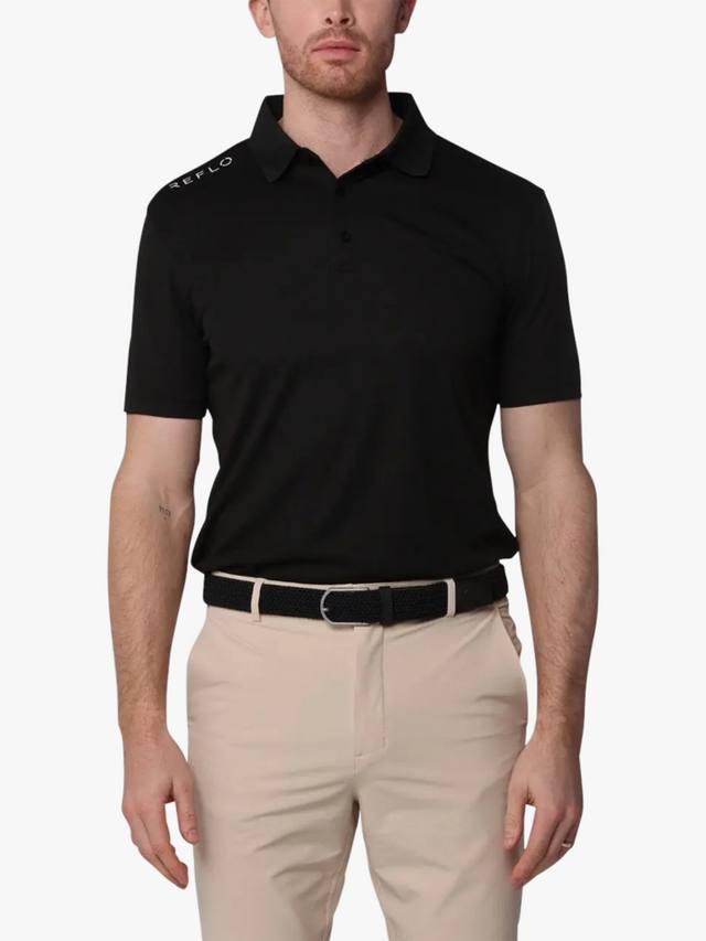 

Бохай поло с короткими рукавами REFLO, Black