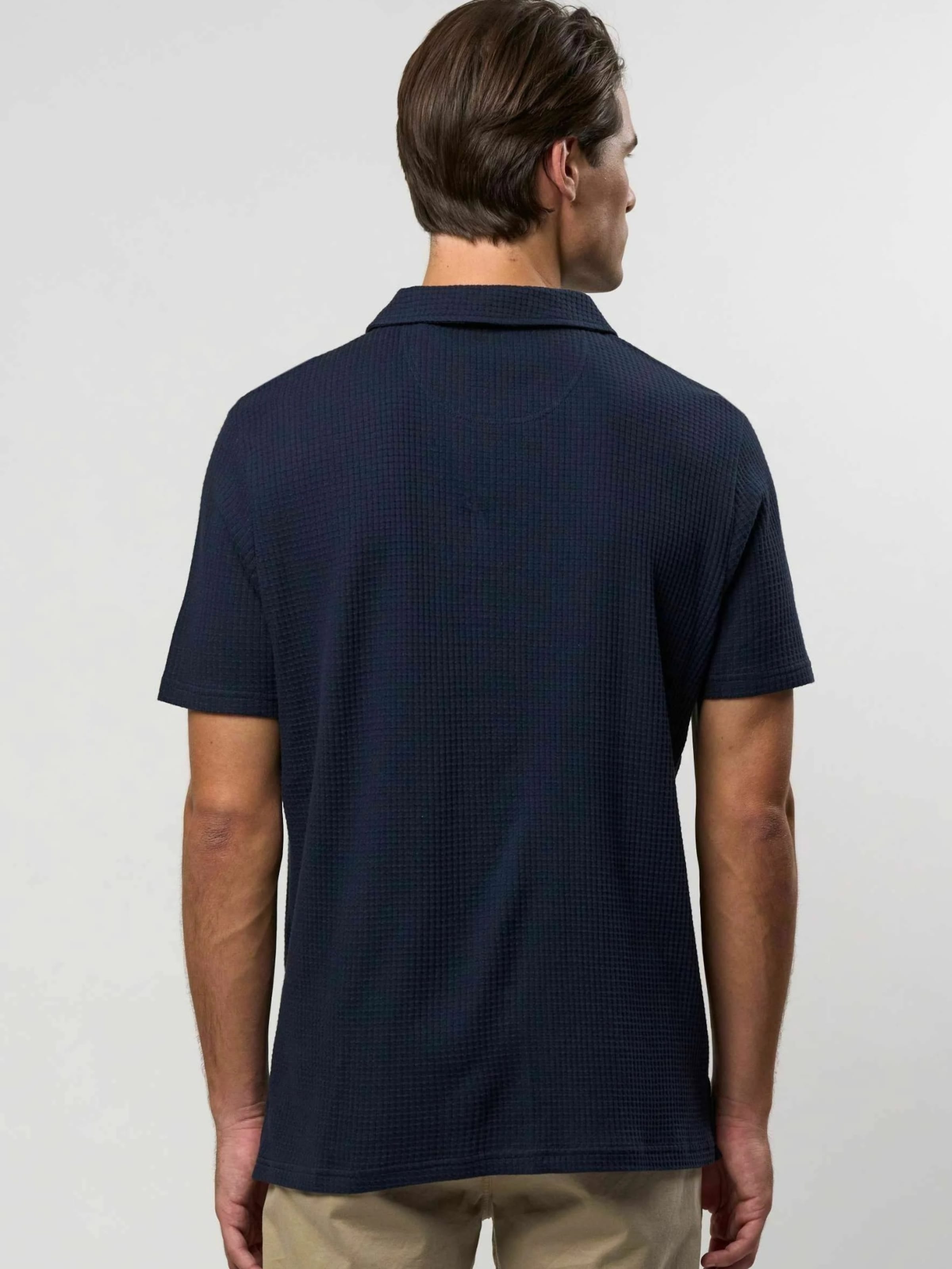 U.S. POLO ASSN. Рубашка на пуговицах 'UMCosta' в цвете сапфир, Regular fit — фото 4