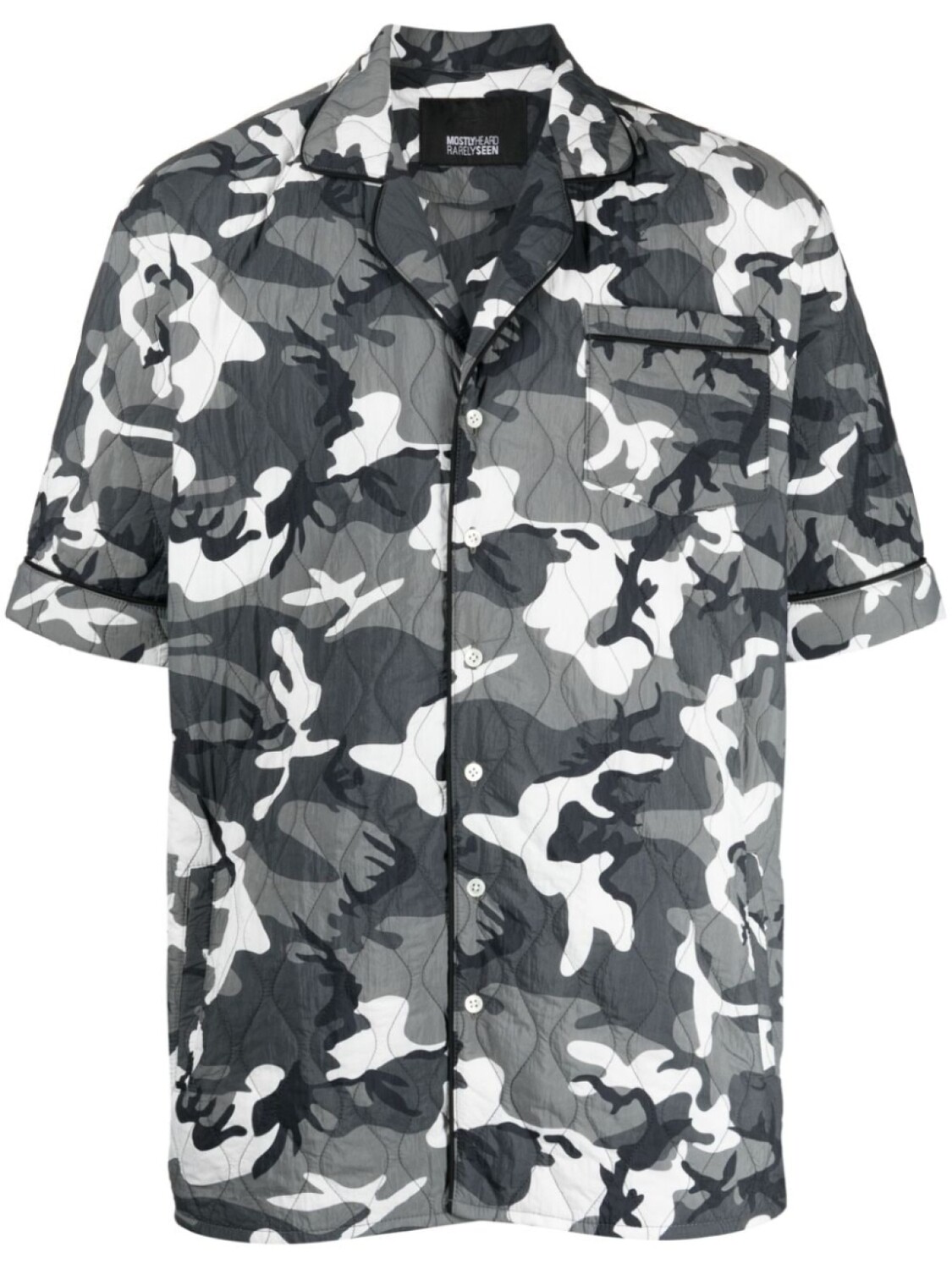 

Mostly Heard Rarely Seen рубашка Quilted Camo с короткими рукавами, разноцветный