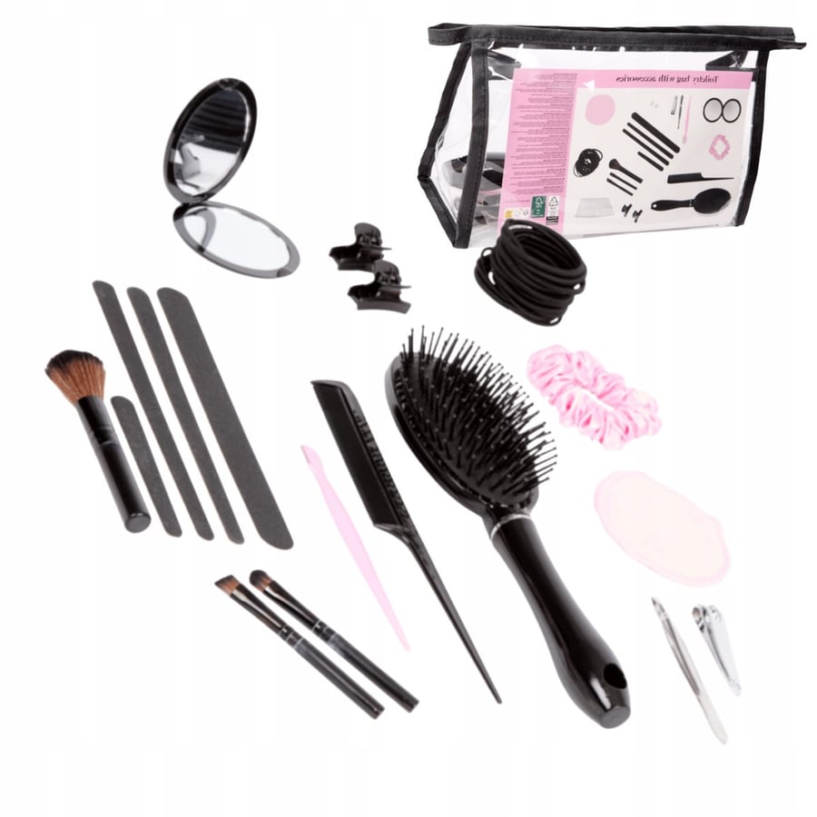 

ПОДАРОЧНЫЙ НАБОР ДЛЯ НЕЕ ДОРОЖНАЯ КОСМЕТИЧКА С АКСЕССУАРАМИ Inna marka