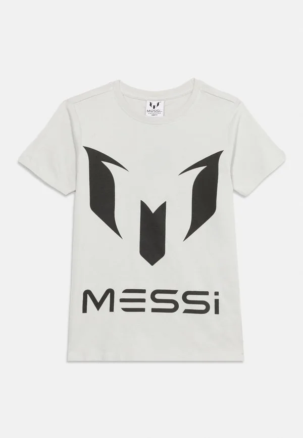 Футболка с принтом Messi, Heather Grey — фото 3