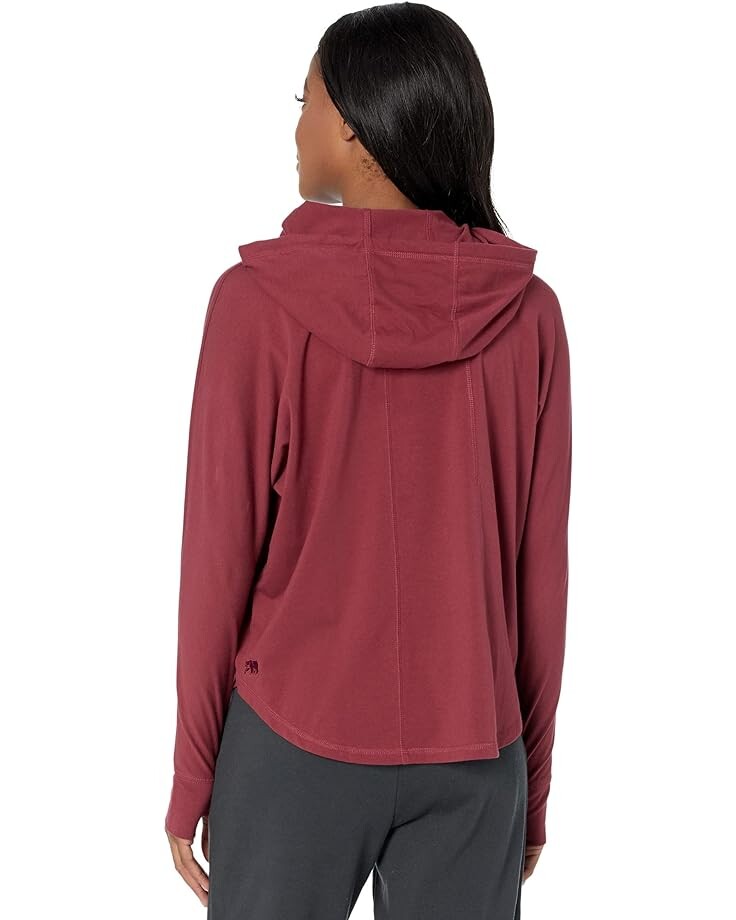 

Худи The Normal Brand Active Puremeso Dolman Hoodie, бордовый