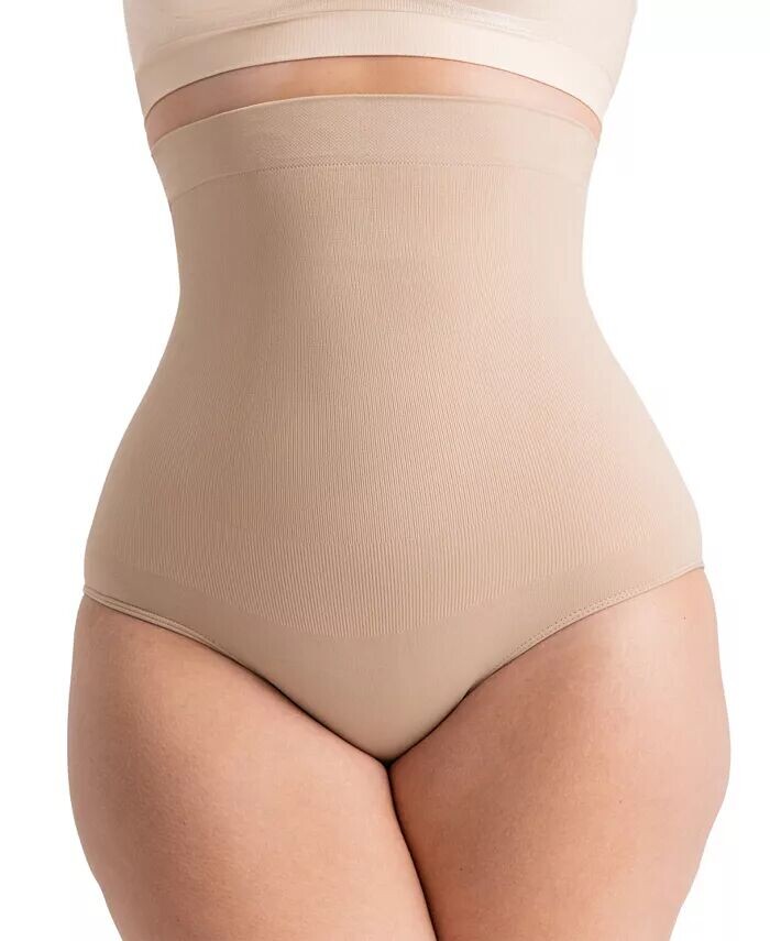 

Женские трусики с завышенной талией 54008 Shapermint Essentials, бежевый