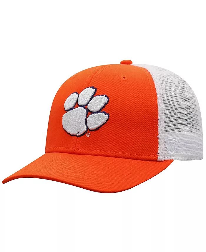 

Мужская оранжево-белая кепка Clemson Tigers Trucker Snapback Top Of The World, оранжевый