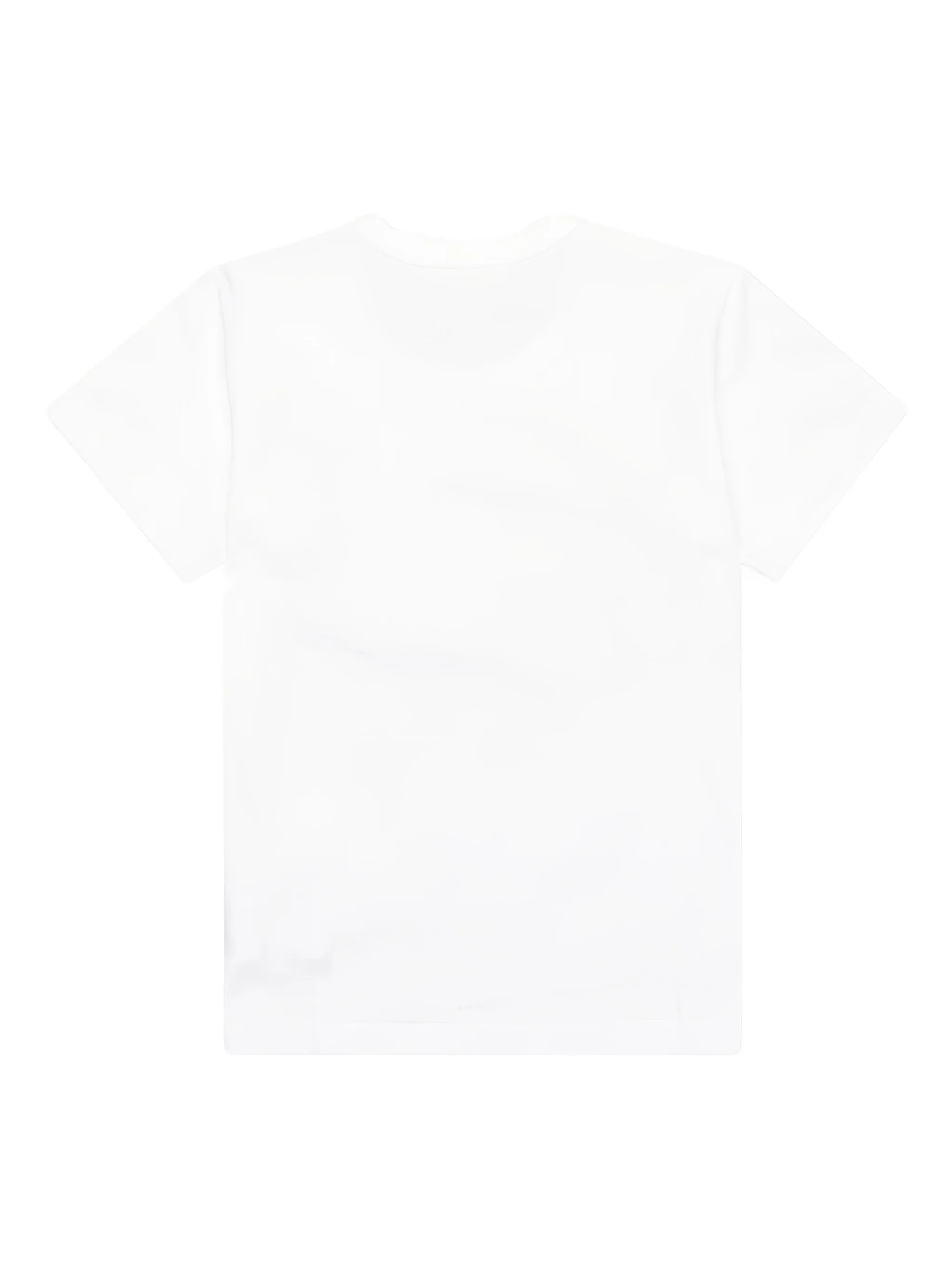 Футболка CDG Play Comme Des Garçons Play Kids, белый — фото 2