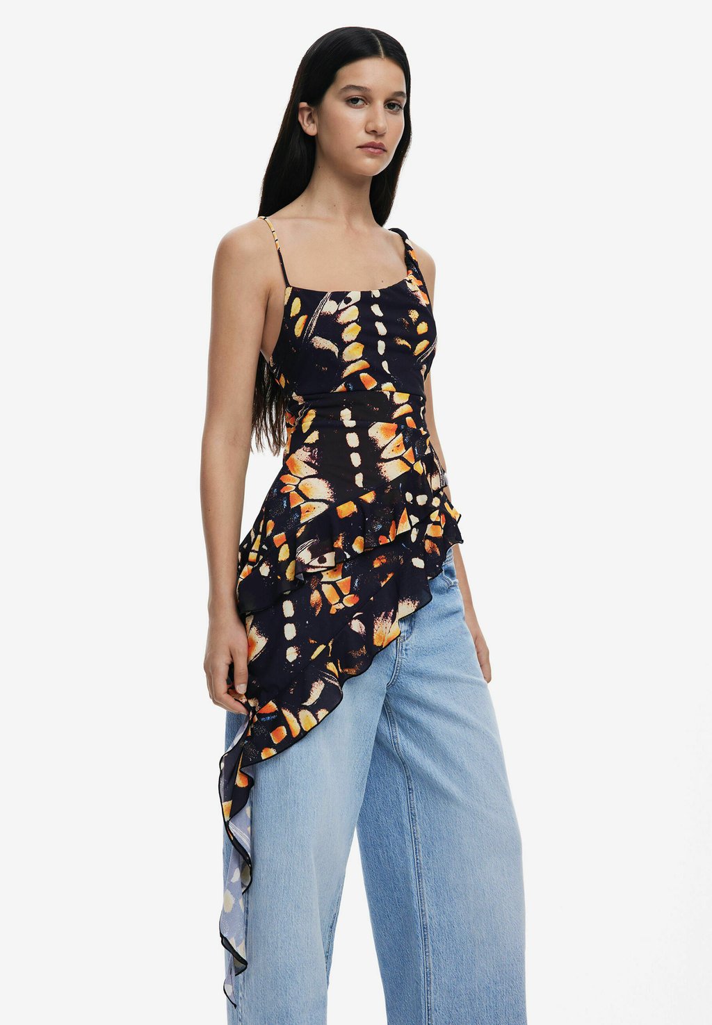 

Топ Desigual, черный