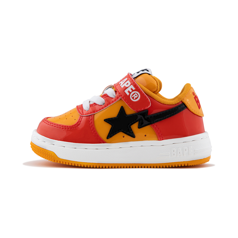 

Низкие детские повседневные кроссовки для детей от 3 до 7 лет A BATHING APE, красный