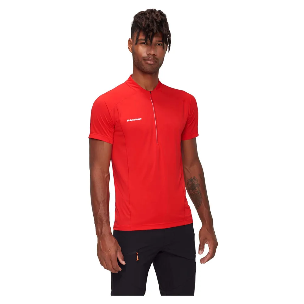 

Футболка с коротким рукавом Mammut Aenergy FL half zip, красный
