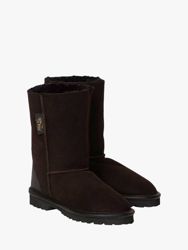Мужские короткие ботинки из овчины aqualamb от celtic & co. Celtic & Co., цвет Darkest Brown — фото 2