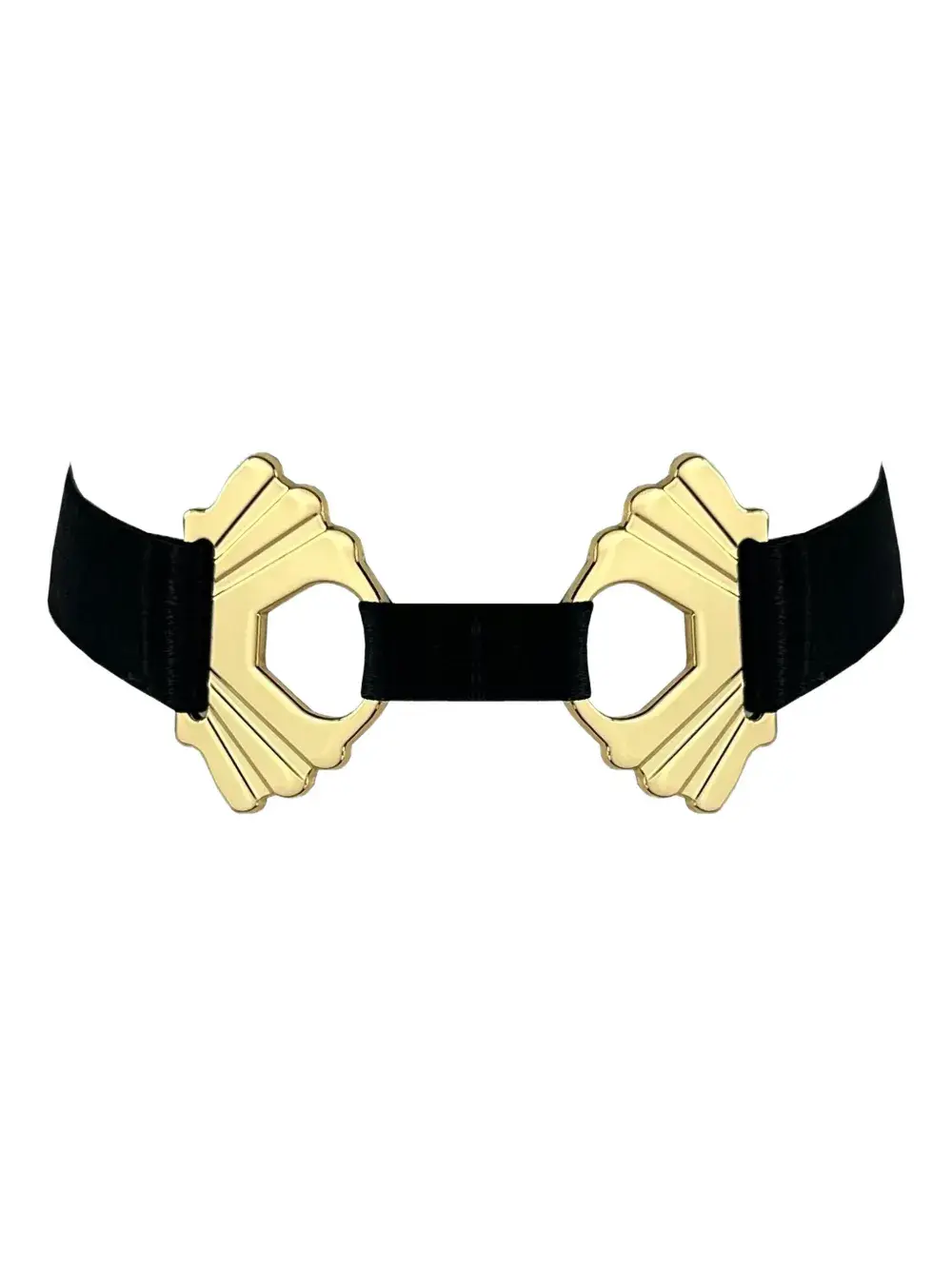 

Воротник с ремешком Melusina Bordelle, черный